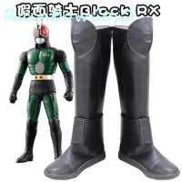 Masked Rider Kamen Rider Black RX Cosplay Shoes Boots Christmas Game Anime Halloween W1691