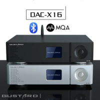 GUSTARD DAC-X16 2x ES9068 MQA XMOS BT5.0 DAC HIFI EXQUIS LDAC Bluetooth XU216 DSD512 Remote Decoder