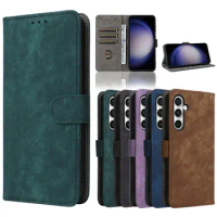 100pcs/lot For Galaxy S23 FE S23 Ultra/Plus For Rfid Blocking Wallet Leather Case For Samsung Galaxy S22 Ultra/Plus S21 Ultra