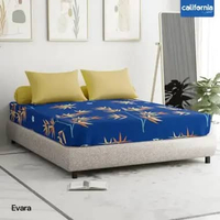 CALIFORNIA Sprei California King Fitted Bantal 4 ukuran 180x200 Sprei California Bantal 4 Evara