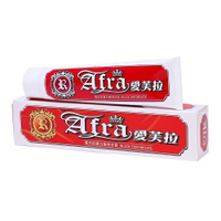 台灣製造 AFRA 愛芙拉 潔白強效牙膏 120g（買大送小）