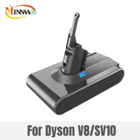 2023 Upgrade 21.6V Batterie for Dyson V6 V7 V8 V10 Series SV12 DC62 SV11 sv10 Handheld Vacuum Cleaner Spare battery