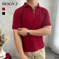 REIGN Z - 30s Polo Shirt | Half Zip Polo | Polo Zipper