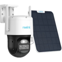 Reolink 188 security cameras Wireless Outdoor, Pan Tilt, auto tracking, 6x hybrid zoom, solar powered with 2K color night vision