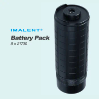 Imalent 8pcs 21700 4000mAh Rechargeable Battery Pack Suitable for MS18 / MS18W / R90TS