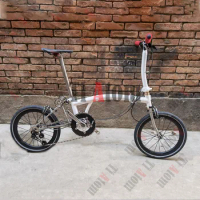 TiAtom/4Speed Titanium Folding Bike