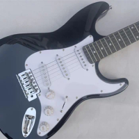 big john rosewood fingerboard black color body fine electric guitar 829