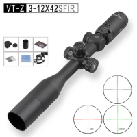 Hunting Riflescope Optical Tactical Sight Discovery VT-Z 3-12X42SFIR Second Focal Plane Scope for Air Rifle 5 5