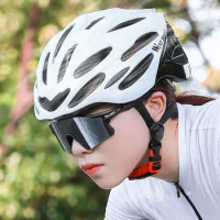 Pc Material Bicycle Helmet Bicycle Helmet Ultralight Mtb Bike Helmet Eps Buffer Head Protection for Men Women Outdoor Cycling