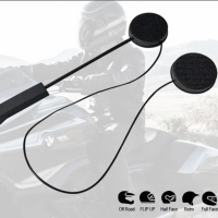 Vnetphone Headset Helm Bluetooth Motorcycle Anti Interference - BT8 Telepon Earphones