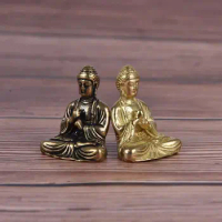 2 Colors Mini Size Thai Style Buddha Statue Home Decoration Small Ornaments