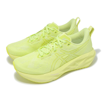 Asics 慢跑鞋 Novablast 5 Lite-Show 男鞋 綠 夜光系列 彈力 輕量 運動鞋 亞瑟士 1011C032750