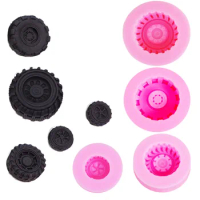 Kinds of 3D Tire Candle Soy Wax Mould Scented Handmade Silicone Mold Plaster Resin Clay Diy Craft Home Decoration M650