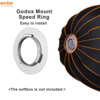 Godox SA-GD Godox Mount Speed Ring for Godox QR-P70/P90/P120 Parabolic Softbox for Godox ML60Bi/ML60 Studio Video Light