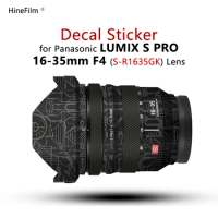 LUMIX S 16-35 F4 Lens Sticker Decal Skin For Panasonic LUMIX S PRO 16-35mm f/4 Lens Protector Coat 1635 Wrap Cover Case