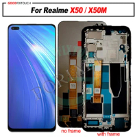 Best quality For Realme X50 / X50M LCD Display + Touch Screen Digitizer Assembly Replacement Parts
