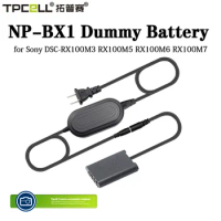 NP-BX1 Camera Dummy Battery NP BX1 DK-X1 Connector DC Power Bank USB Cable for Sony DSC-RX100M3 RX100M4 RX100M5 RX100M6 RX100M7