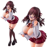 24cm Hentai Figure Sexy Cosplay JK Girl Anime Figure Secret Personal Librarian Action Figure PVC Adult Collection Model Doll Toy