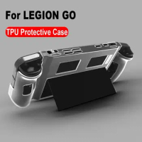 For Lenovo Legion Go Protective Case TPU Shockproof Back Cover Handheld Console Shell Game Accessories