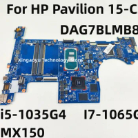 Original For HP Pavilion 15-CS 15-CS3801NO Motherboard DAG7BLMB8D0 Intel i5-1035G4 I7-1065G7 MX150 100% Tested