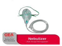 Masker Nebulizer Dewasa GEA/Nebulizer Mask Adult GEA