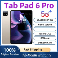 2024 Original Global Version Tablet Pad 6 Pro 1316GB+1TB Snapdragon 888 Tablets PC 5G Dual SIM Card WIFI HD 4K Tab