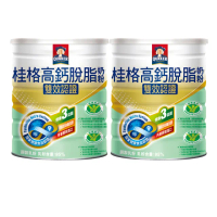 【QUAKER 桂格】雙認證高鈣奶粉2000gX2罐