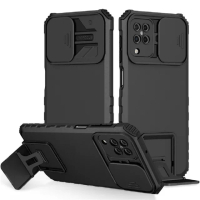 【ACE_CASE】Samsung Galaxy A55創意推窗 支架手機殼保護殼保護套(防摔)
