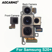 Aocarmo For Samsung Galaxy S20+ 5G Plus S20Plus Front Face Rear Back Ultra Wide Angle Zoom Camera Module Flex Cable 12MP