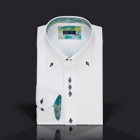【衣十五】清明上河圖商務襯衫、Smart Temp擬態科技、動態溫控、吸濕排汗、防皺、彈力(商務襯衫)
