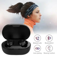 TWS A6S Earphones Wireless Bluetooth Headphones with Mic Earphones Sport Waterproof Headset for Xiaomi