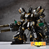 BLACK GOLD MG 1/100 Model MSN-04 SAZABI Ver .KA Golden Black Special coating plating Mobile Suit Kid