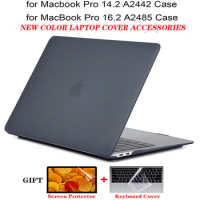 For 2021 Macbook M1 Chip Pro 16.2 inch Model A2485 Laptop Case for Macbook Pro 14.2 Inch A2242 M1 Chip Laptop Case for Max 14 16