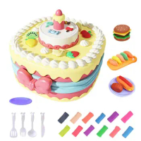 Air Dry Clay For Kids With Cake Mold Crafts For Kids Clay Tools Kids Art Crafts Play Clay Set Crafts For Kids Child-Friendly For