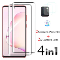4 In 1 for Samsung Galaxy Note 10 Lite Glass Protective Camera Protector for Samsung Note 10 PRO Lite Light 2020 Sm-n770f Film