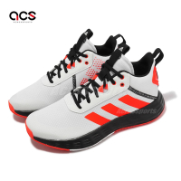 adidas 籃球鞋 Ownthegame 2 K 女鞋 大童鞋 白 橘 緩震 運動鞋 環保材質 愛迪達 IF2692