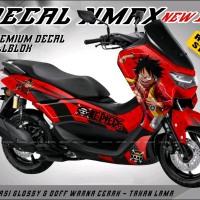 Decal sticker variasi full body untuk motor yamaha new nmax tahun 2021 2022 full body striping n max