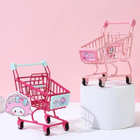 Kids Supermarket Shopping Cart Trolley Push Toys Kid Shopping Basket Trolley Toy Fruit Food Pretend Play Groceries Toy For Girl