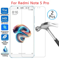 tempered glass screen protector for xiaomi redmi note 5 pro case cover ksiomi note5pro note5 not 5pro protective phone coque bag