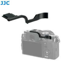 JJC Fuji XT5 Metal Thumb Grip Hot Shoe Thumb for Fujifilm XT5 XT4 XT3 /X-T5 X-T4 X-T3 Secure Hold Camera Accessories