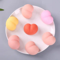 Cute Squishy Butt Antistress Ball Squeeze Mochi Rising Abreact Soft Sticky Stress Relief Funny Gift Decompression Toy
