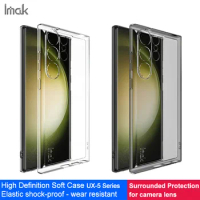 For Samsung Galaxy S23 Ultra 5G Case Cover IMAK Ultra Soft Clear Phone Cases For Samsung Galaxy S23 Ultra 5G чехол Coque Funda