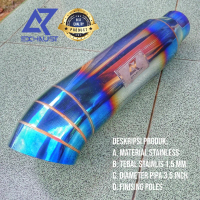 Tailpipe knalpot mobil diesel pajero innova fortuner ford ranger hilux triton Asli
