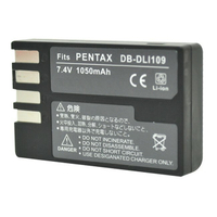 Kamera 鋰電池 for Pentax D-LI109 (DB-DLI109)