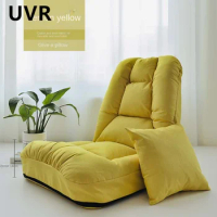 UVR Sofa Chair Foldable Tatami Sofa Bed 1 Person Window Balcony Recliner Adjustable Reading Chair Lazy Sofa Backrest Chair
