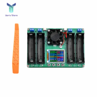 4 Channel 18650 Battery Capacity Internal Resistance Tester Automatic Charge and Discharge Module Type-C 18650 Battery holder