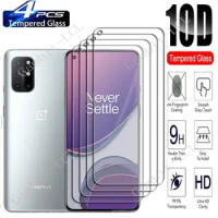 4PCS For OnePlus 8T 6.55" Screen Protective Tempered Glass One Plus OnePlus8T KB2001 KB2000 KB2003 KB2005 Protection Cover Film