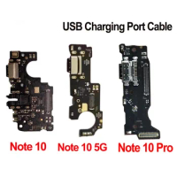 For Xiaomi Redmi Note 10 5G USB Charging Port Flex Cable Note 10 Pro Max Charger Port Dock Plug Connect Board Replacement Part