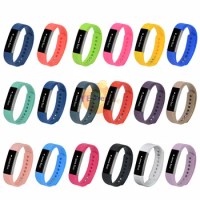 500PCS Luxury Silicone bands High Quality Replacement Wearable Devices Silicon Strap Clasp For Fitbit Alta Smart Watch Bracelet