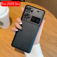Luxury Case For ZTE Nubia Z60 Ultra Comfortable Leather Back Cover Case ZTE Nubia Z60 Ultra 5g
